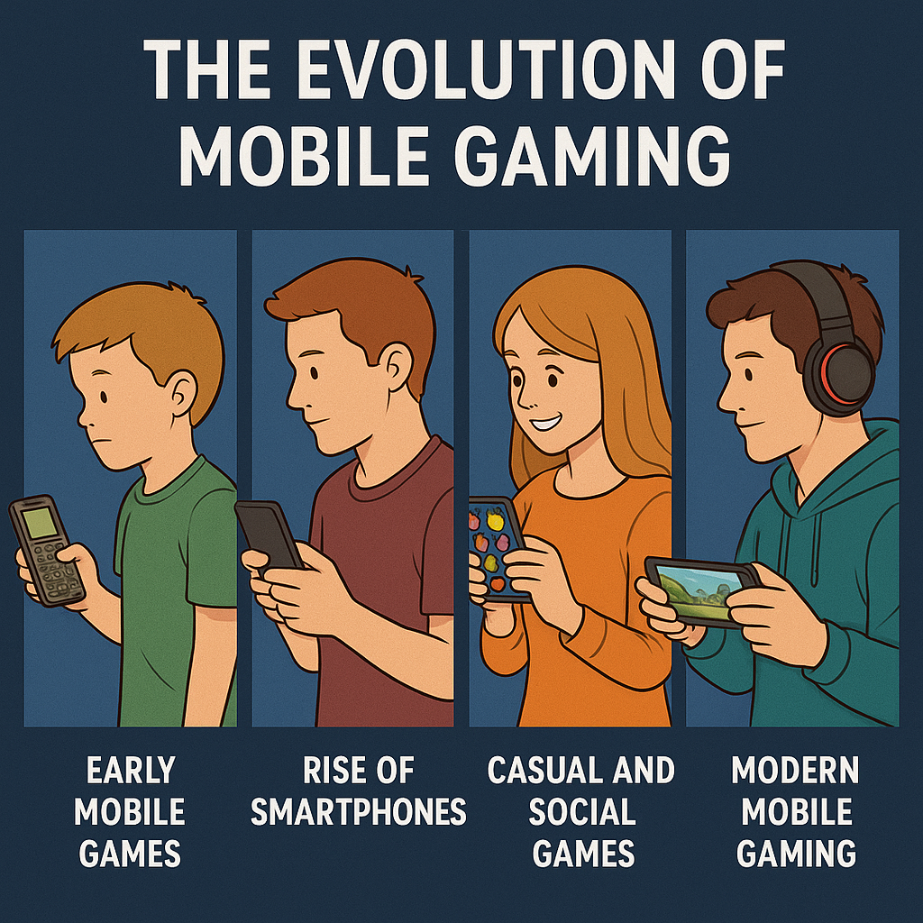 The evolution of mobile gaming